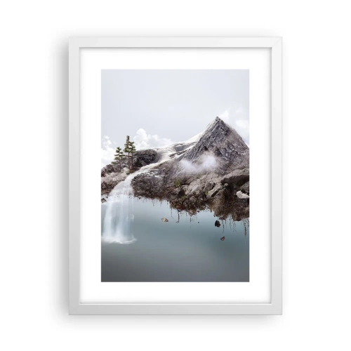 Poster in einem weißen Rahmen - Mit dem Auge eines Surrealisten - 30x40 cm