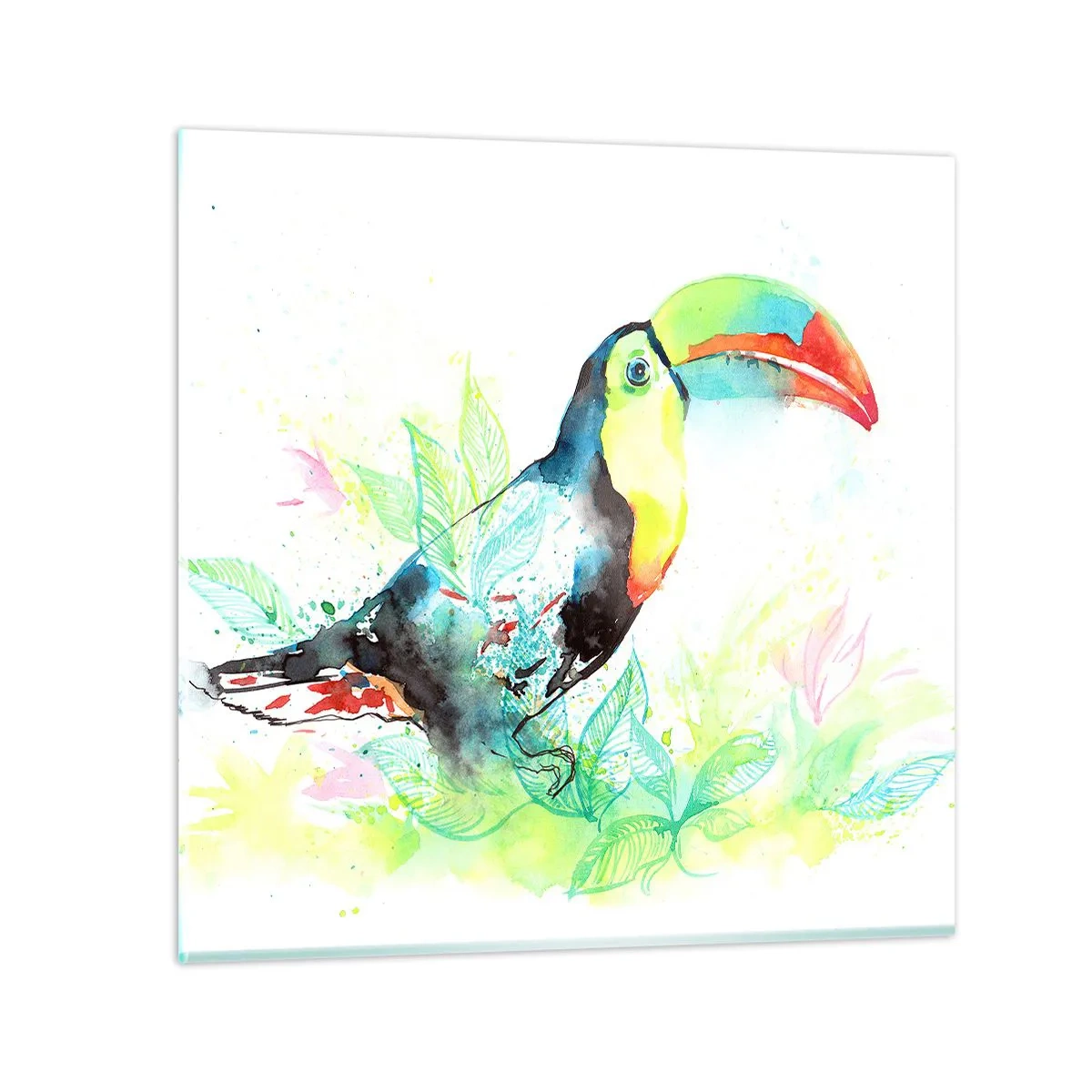 Glasbild - Bild auf glas - So bunt wie Südamerika - 40x40 cm