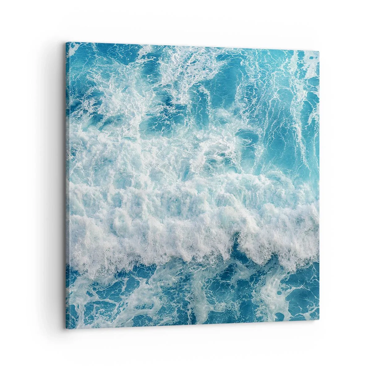 Bild auf Leinwand - Leinwandbild - Freudig und springend - 60x60 cm