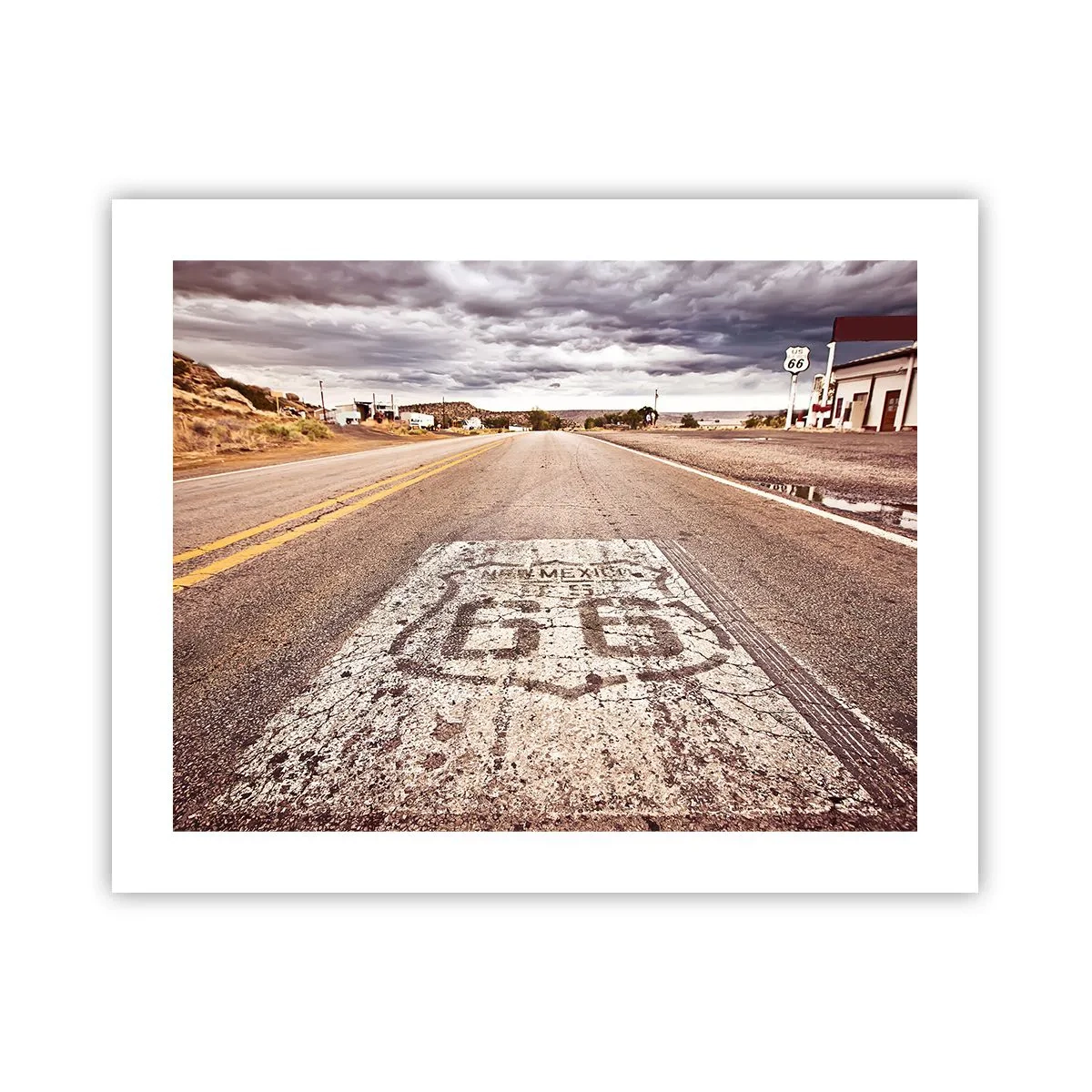Poster - Mother Road - eine amerikanische Legende - 50x40 cm