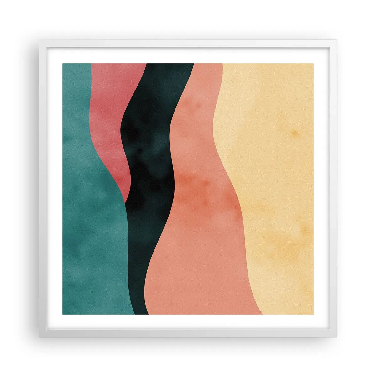 Poster in einem weißen Rahmen - Konforme Nichtkonformität - 60x60 cm