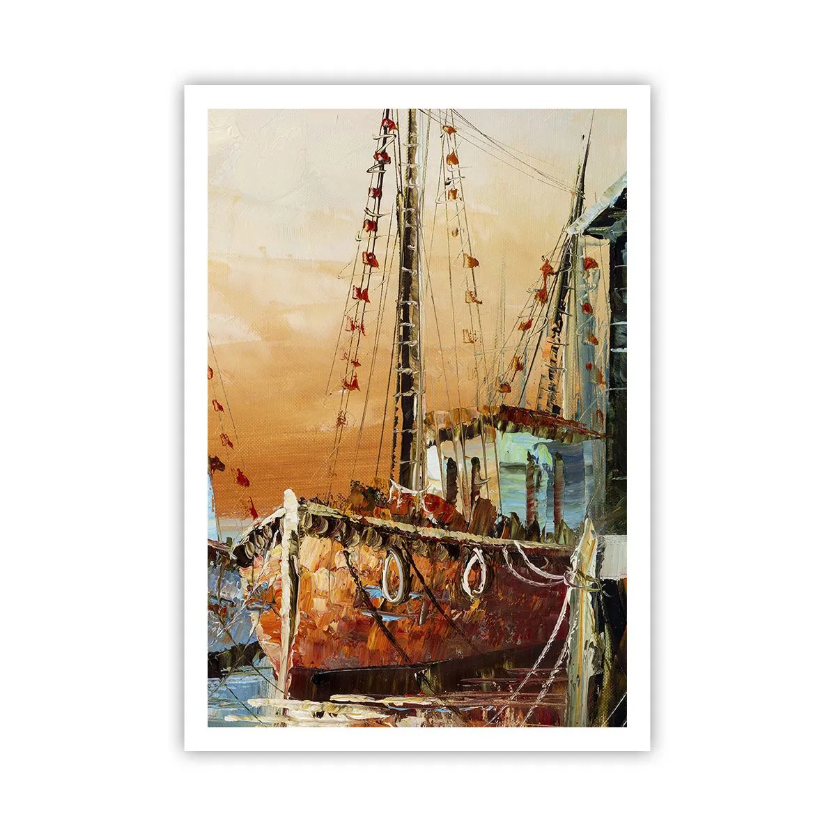 Poster - Friedliche Rückkehr - 70x100 cm