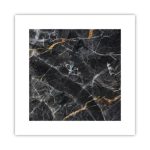 Poster - Das Innenleben des Steins - 30x30 cm