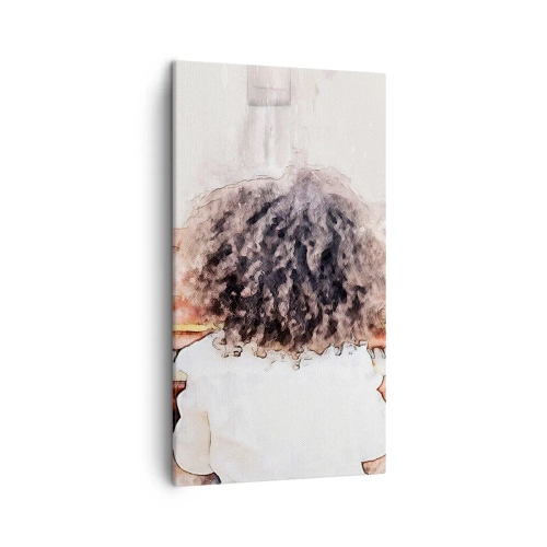 Bild auf Leinwand - Leinwandbild - In der neuen Welt - 45x80 cm