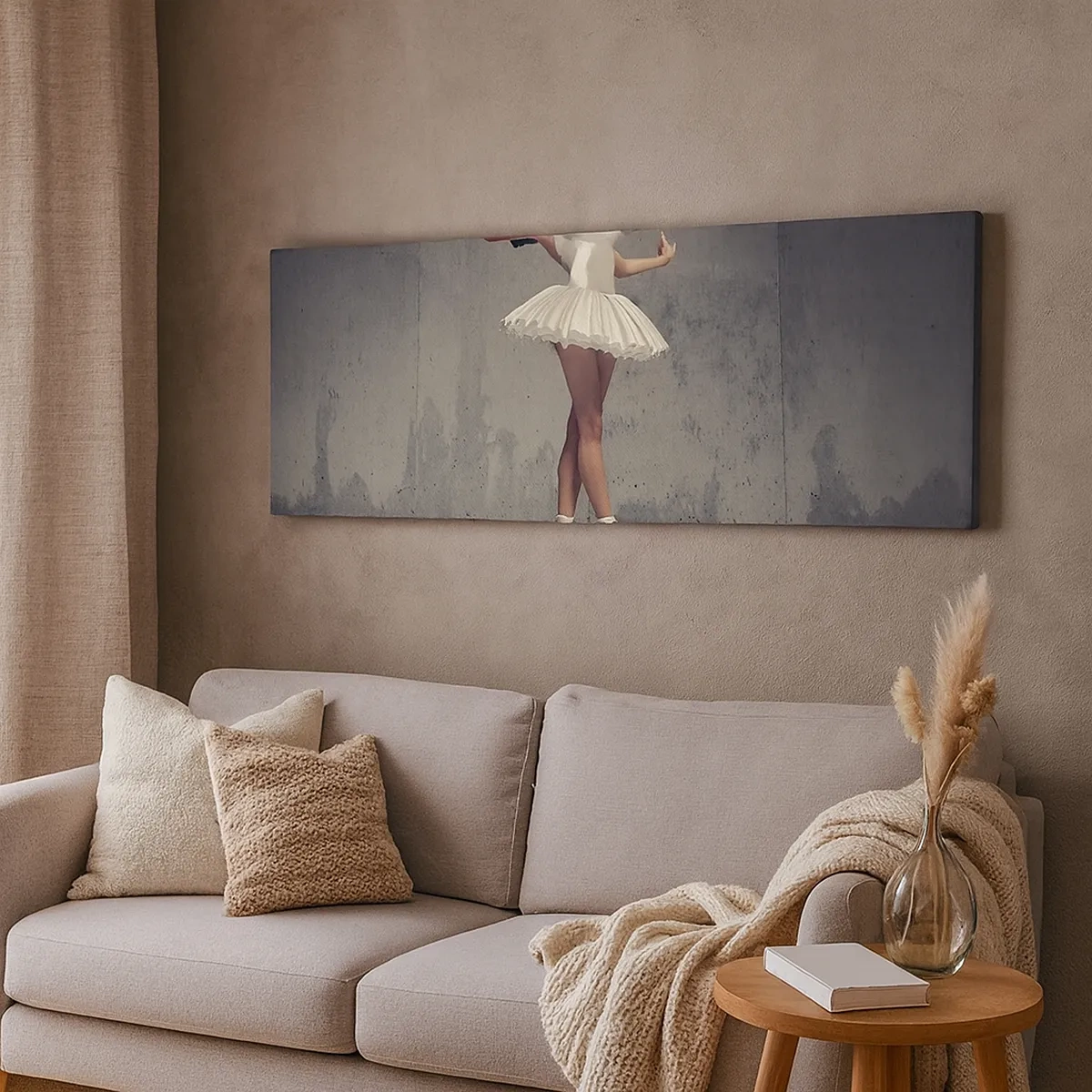 Bild auf Leinwand - Leinwandbild - Leicht wie ein Vogel - 30x30 cm