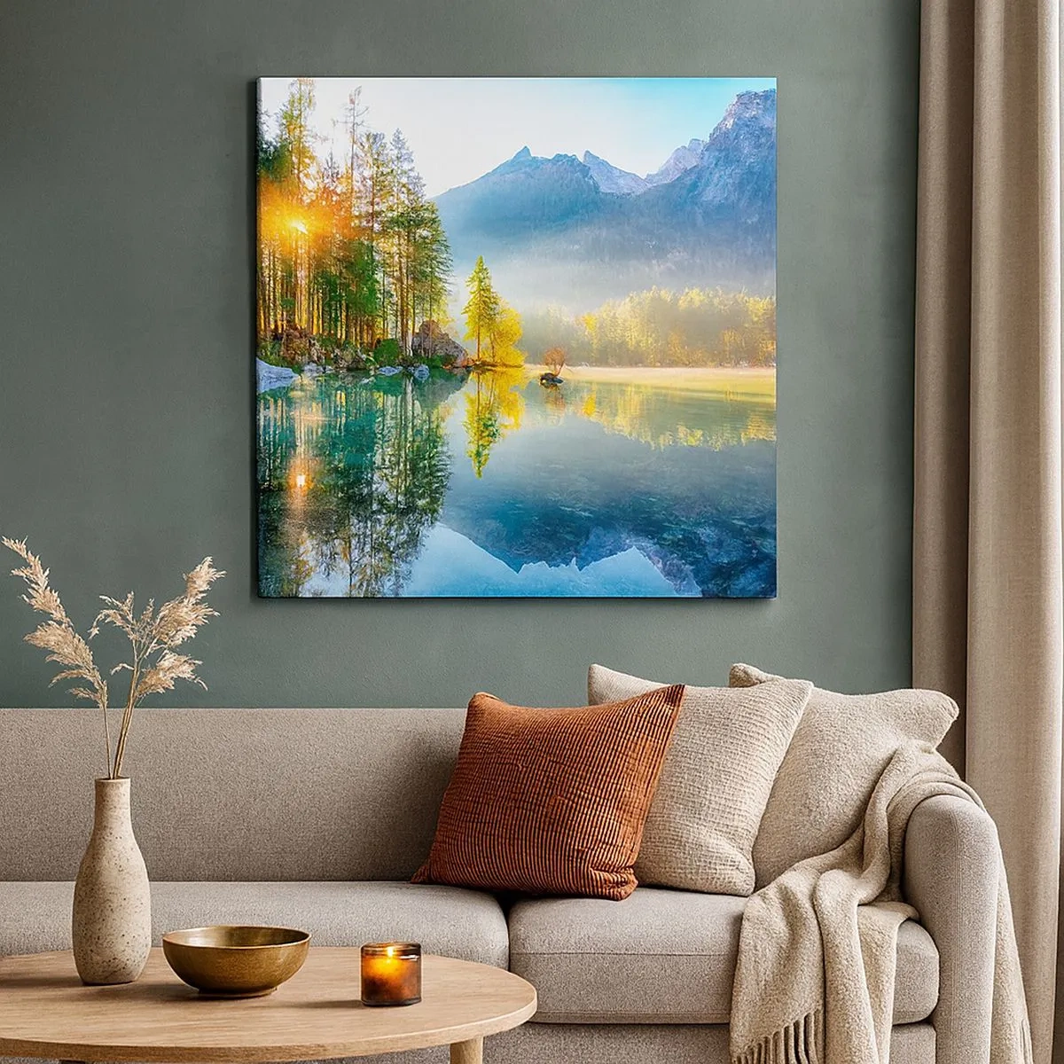 Bild auf Leinwand - Leinwandbild - Majestät und Süße - 30x30 cm