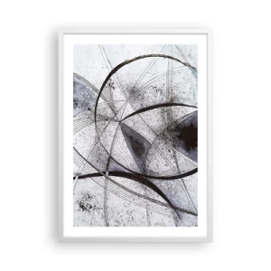 Poster in einem weißen Rahmen - Futuristische Fantasie - 50x70 cm