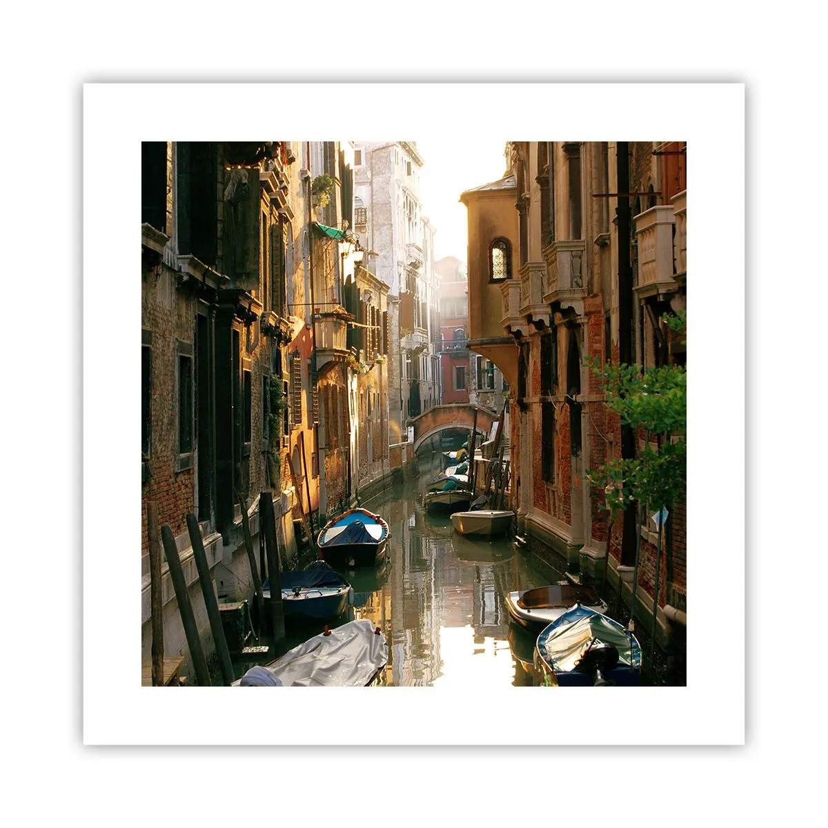 Poster - In einer venezianischen Gasse - 40x40 cm