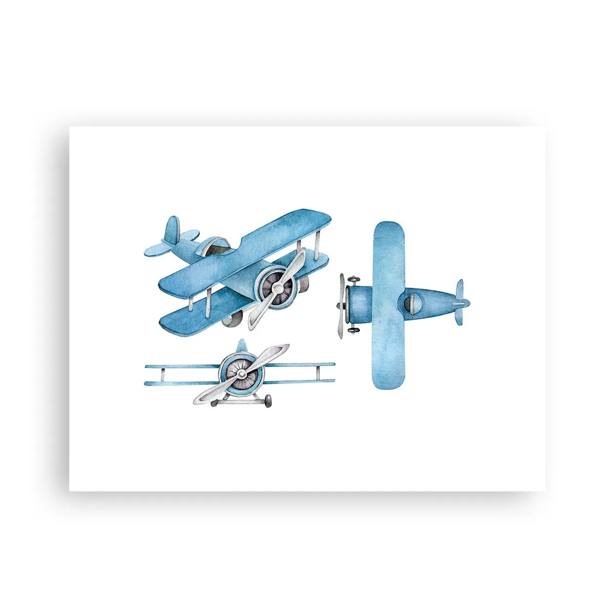 Poster - Geboren um zu gewinnen - 40x30 cm