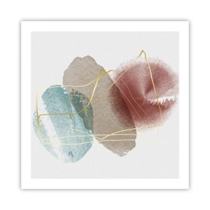 Poster - Korallen des Weltraums - 60x60 cm