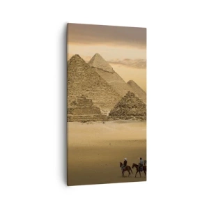 Bild auf Leinwand - Leinwandbild - Seit Tausenden von Jahren keine Veränderung - 55x100 cm