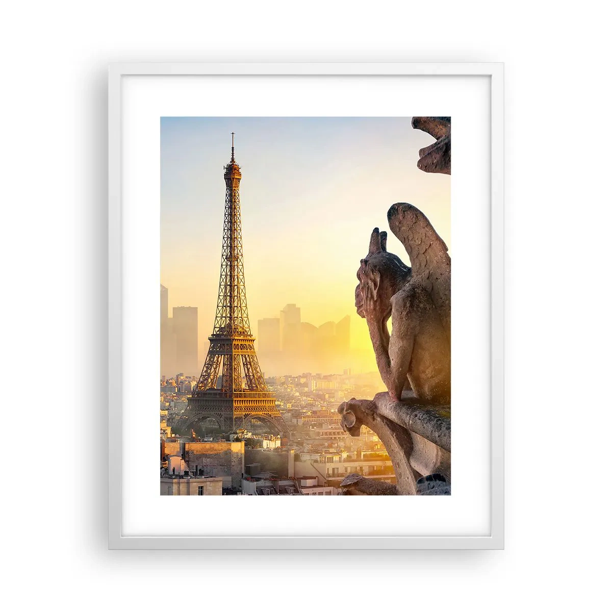 Poster in einem weißen Rahmen - Vieles hat sich geändert ... - 40x50 cm