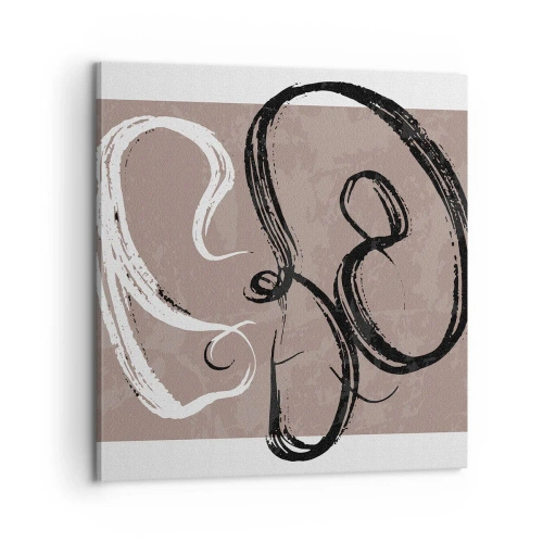 Bild auf Leinwand - Leinwandbild - Komposition – die Suche nach Fülle - 60x60 cm