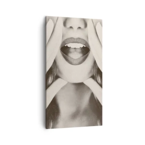 Bild auf Leinwand - Leinwandbild - Ich komme schon! - 45x80 cm