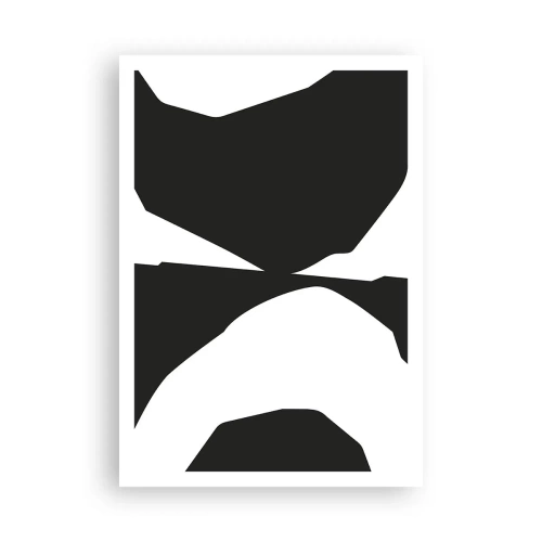 Poster - Positiv negativ - 70x100 cm