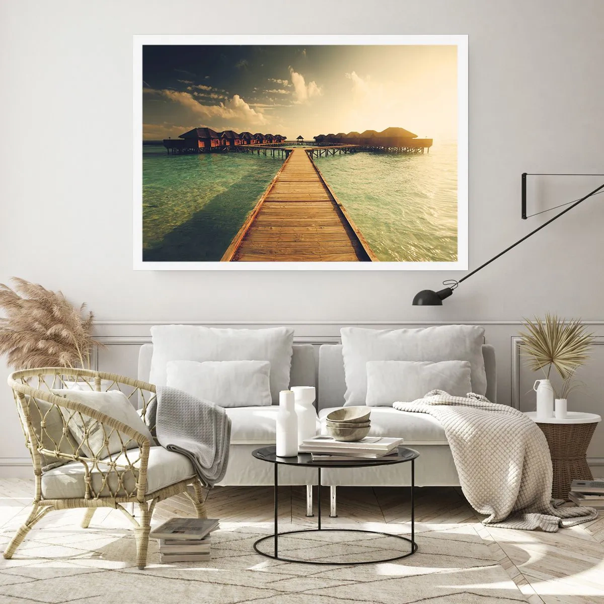 Poster - Eine herzliche Einladung - 91x61 cm