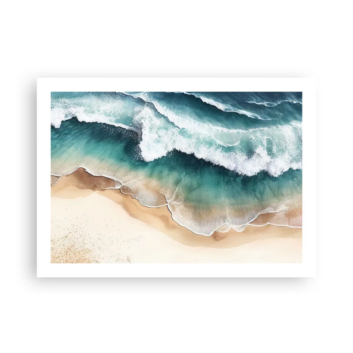 Poster - Das ewige Treffen - 70x50 cm