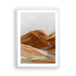 Poster in einem weißen Rahmen - Zur Quelle - 50x70 cm