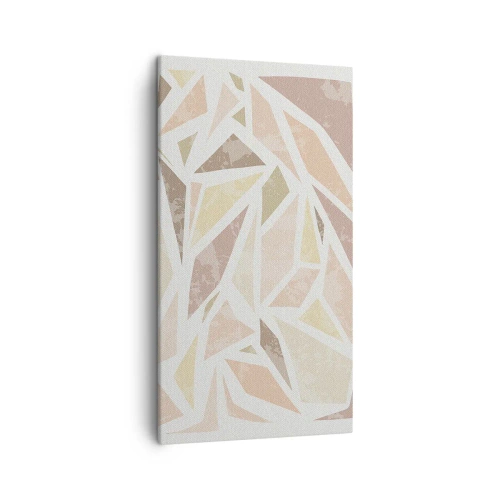 Bild auf Leinwand - Leinwandbild - Buntglas-Komposition - 45x80 cm