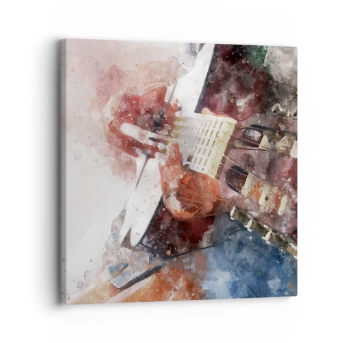 Bild auf Leinwand - Leinwandbild - Und was halten Sie davon? - 30x30 cm