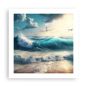 Poster - Es summt nur für dich - 50x50 cm