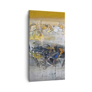 Bild auf Leinwand - Leinwandbild - Alles wird gut - 45x80 cm