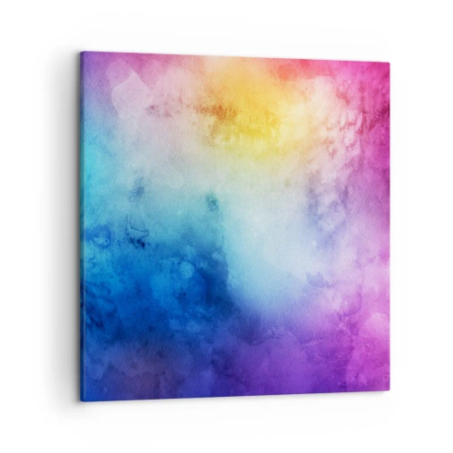 Bild auf Leinwand - Leinwandbild - Fast auf Wolke sieben - 50x50 cm