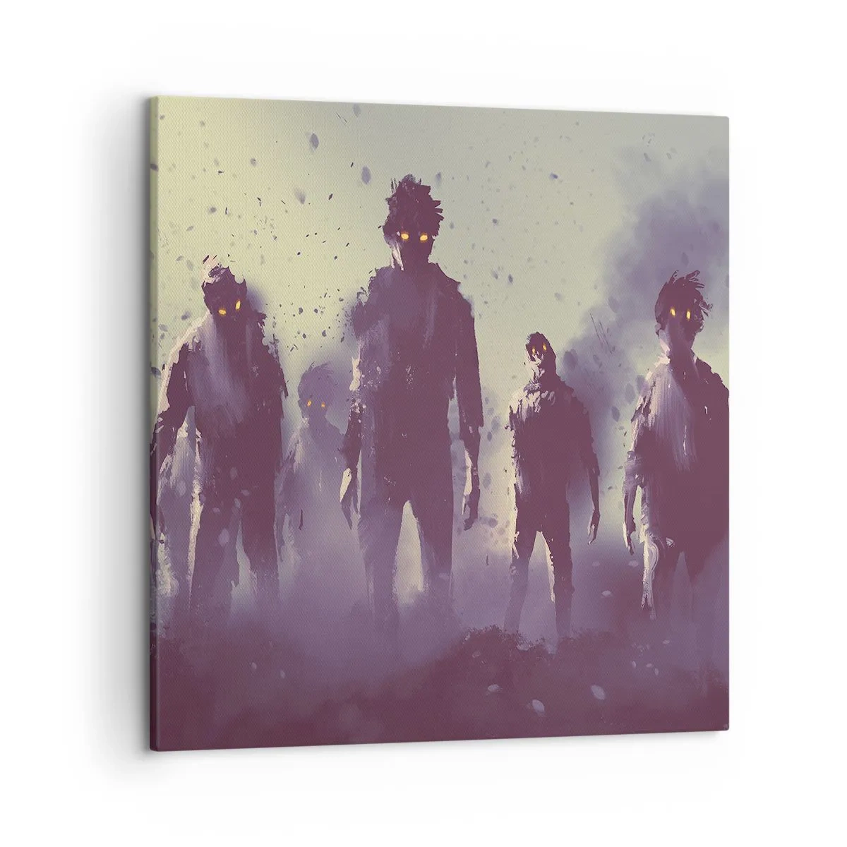 Bild auf Leinwand - Leinwandbild - Vorsichtig sein! Sie kommen - 50x50 cm