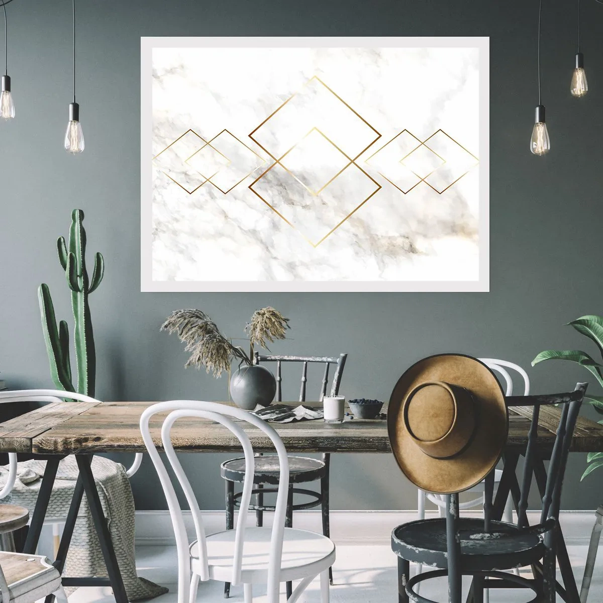 Poster - Ein Blick in die Unendlichkeit - 70x50 cm