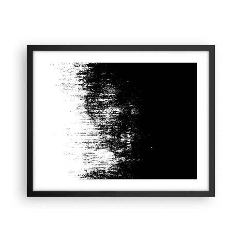 Poster in einem schwarzem Rahmen - Und der Gewinner ist ... - 50x40 cm