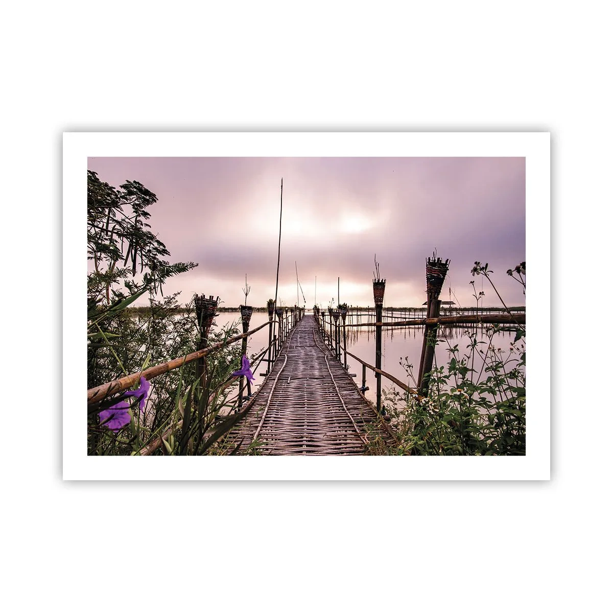 Poster - Frieden und Ruhe Asiens - 70x50 cm