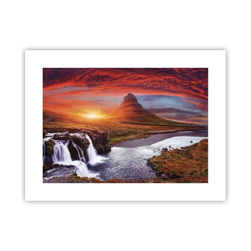 Poster - Ein Blick auf Mittelerde - 40x30 cm