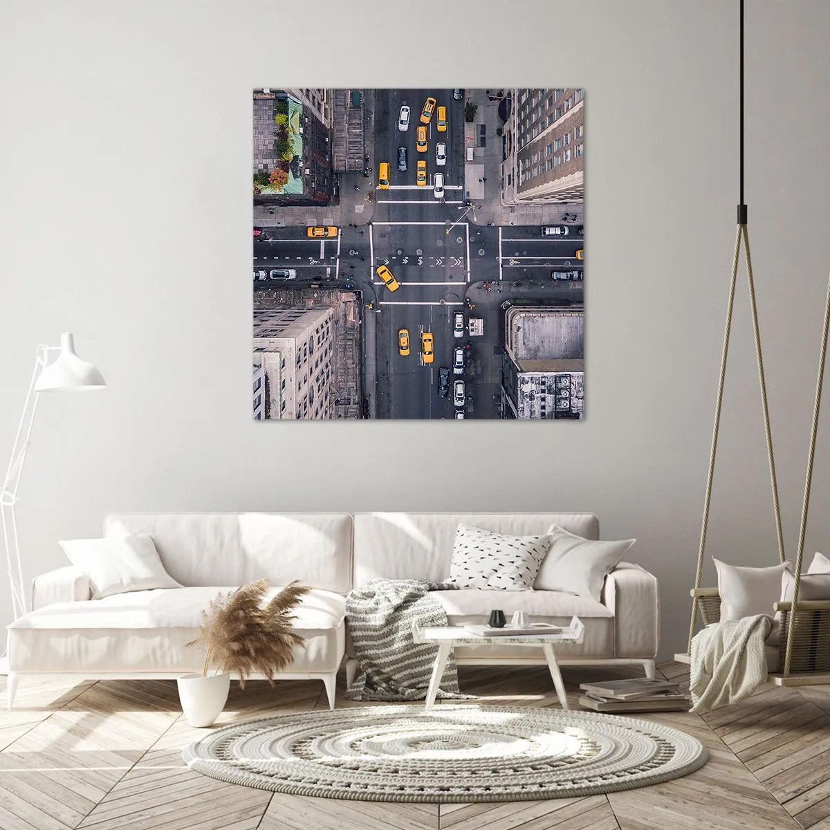 Bild auf Leinwand - Leinwandbild - Eine einfache Wahl - 30x30 cm