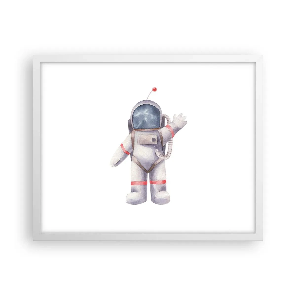 Poster in einem weißen Rahmen - Bis dann! - 50x40 cm