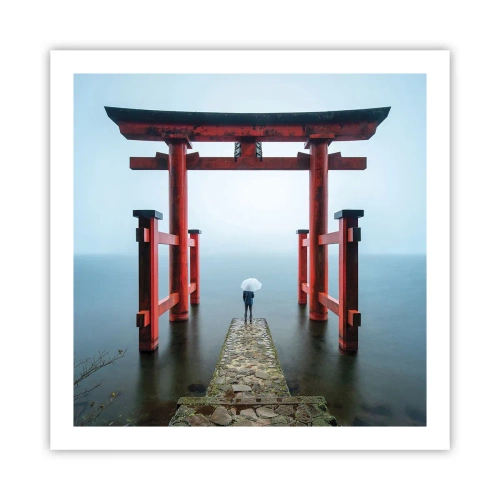 Poster - Japanische Träumerei - 60x60 cm