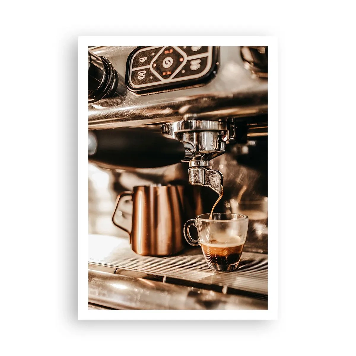 Poster - Kaffeeglanz - 70x100 cm