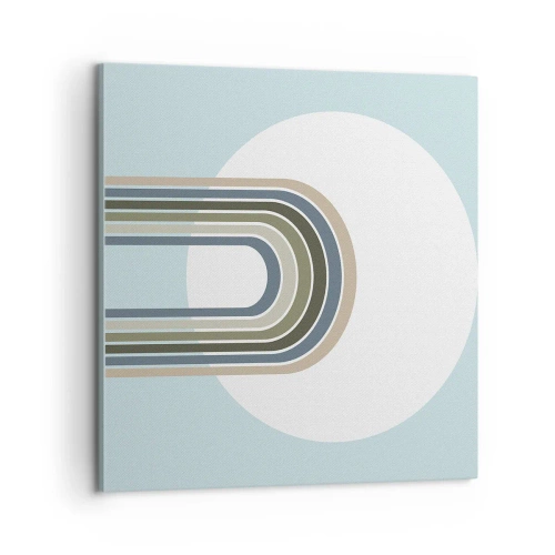 Bild auf Leinwand - Leinwandbild - Unwiderstehliche Anziehungskraft - 60x60 cm