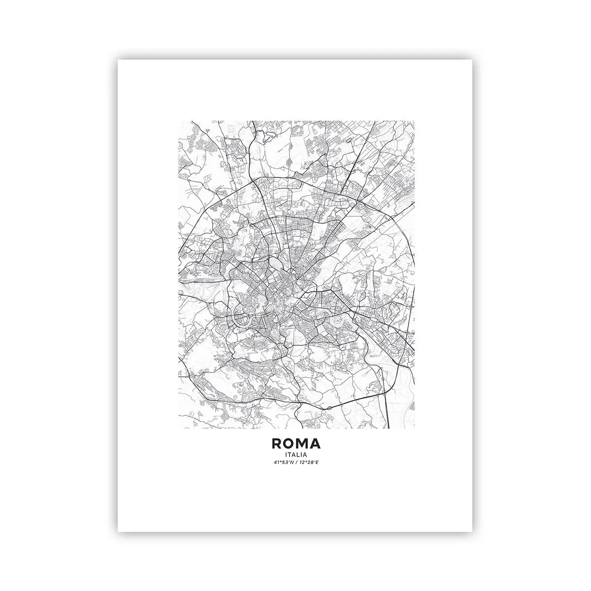 Poster - Römischer Kreis - 30x40 cm