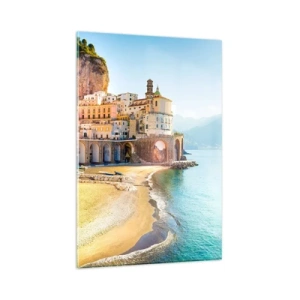 Glasbild - Bild auf glas - Die Stadt ist unglaublich - 80x120 cm