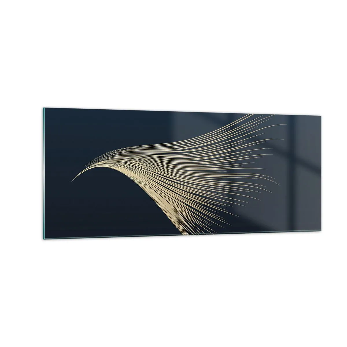 Glasbild - Bild auf glas - Wie das Haar eines Engels - 100x40 cm