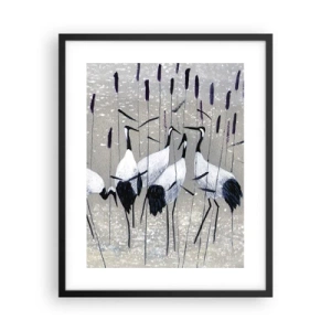 Poster in einem schwarzem Rahmen - Unter ihren eigenen - 40x50 cm