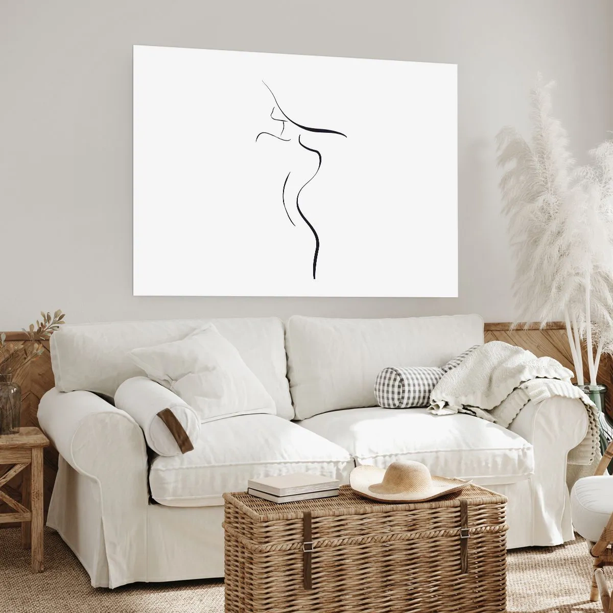 Poster - Flüchtig wie eine Welle - 91x61 cm