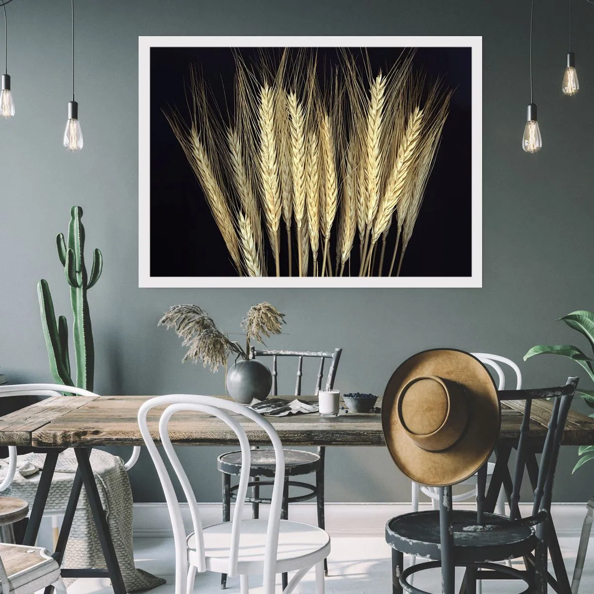 Poster - Rustikale Magie - 50x40 cm