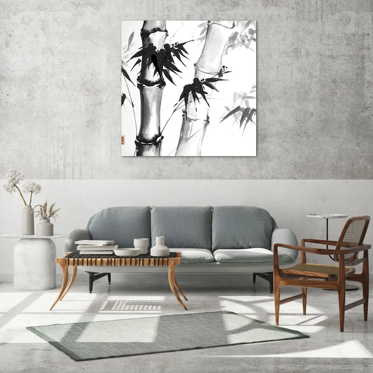 Glasbild - Bild auf glas - Dem Orient ganz nah - 40x40 cm