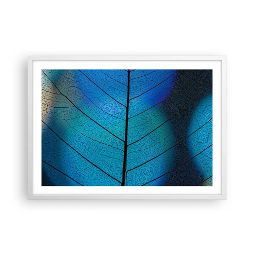 Poster in einem weißen Rahmen - Komplizierte Konstruktion - 70x50 cm