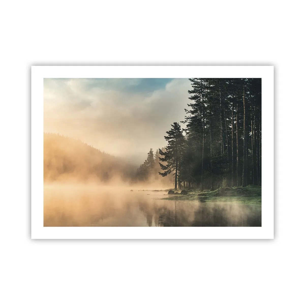 Poster - Die Geburt des Tages - 70x50 cm