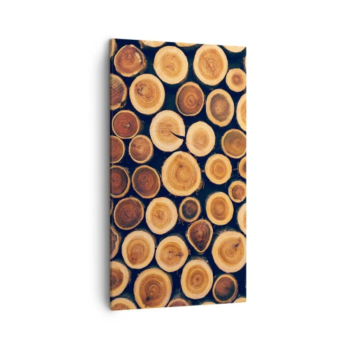 Bild auf Leinwand - Leinwandbild - Wie alt sehe ich aus? - 45x80 cm