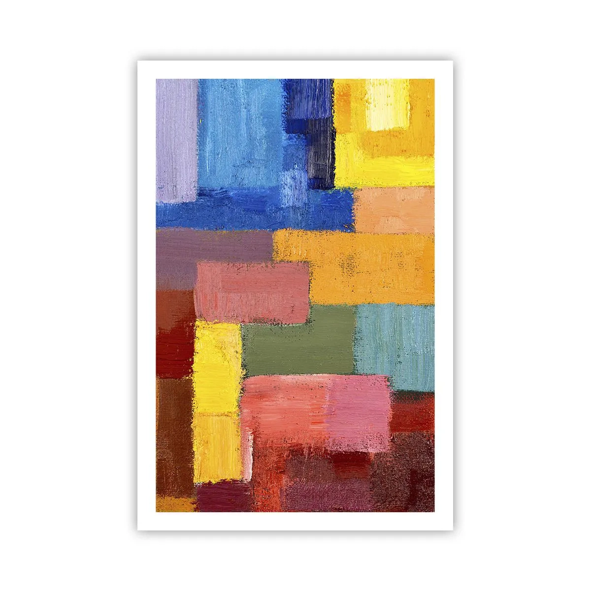 Poster - Jeder ist anders, alle bunt - 61x91 cm