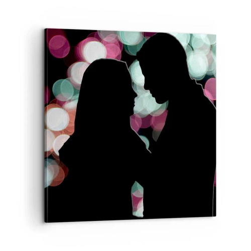 Bild auf Leinwand - Leinwandbild - Jawohl! - 60x60 cm