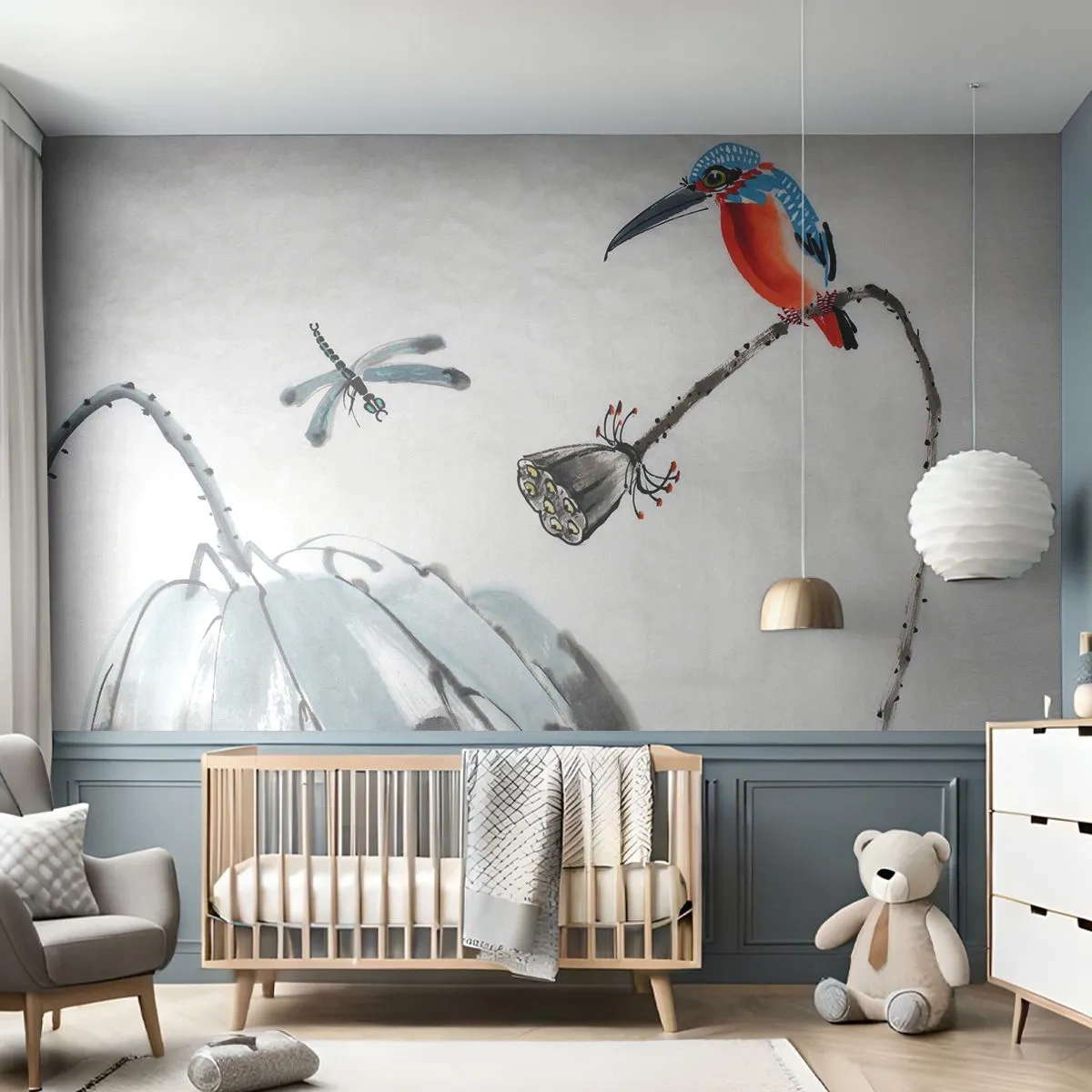 Fototapete Premium Sand - Orientalische Harmonie - 100x70cm - Das Leben der Wiese - Moderne Wanddekoration für Wohnzimmer und Schlafzimmer ARTTOR